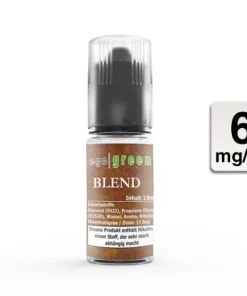 E-Liquid EGO GREEN Blend Tobacco 6 mg
