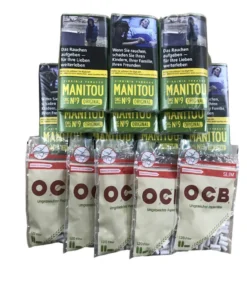 10x Manitou Organic Blend No 9 + 5x OCB Organic Slim Filter
