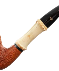 Rattray’s Bamboo Bent Sandblast Light 9mm Pfeife