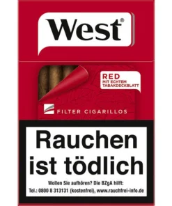 WEST Red Filter Cigarillos