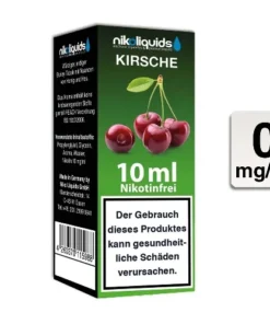 Nikoliquids Kirsche 0 mg