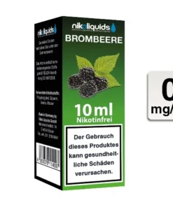 Nikoliquids Brombeere 0 mg