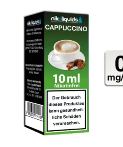 Nikoliquids Cappuccino 0 mg