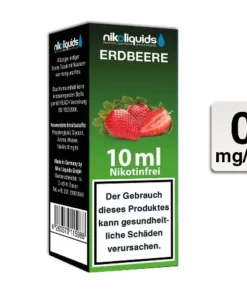 Nikoliquids Erdbeere 0 mg