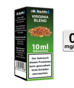 Nikoliquids Virginia Blend 0 mg