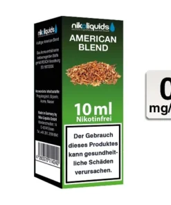 Nikoliquids American Blend 0 mg