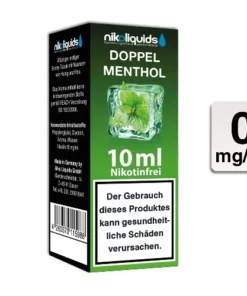 Nikoliquids Doppel Menthol 0 mg