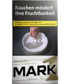 MARK ADAMS No. 1 Gold 100er Zigaretten