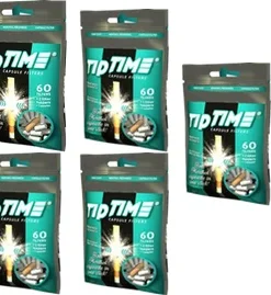 TIP TIME Menthol Kapsel-Filter 5 Beutel a 60