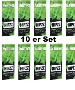 HIPZZ Aromakarte Menthol 10 er Set
