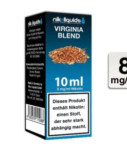 Nikoliquids Virginia Blend 8 mg
