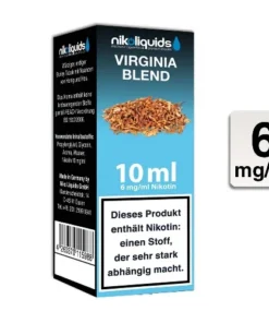 Nikoliquids Virginia Blend 6 mg
