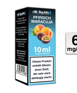 Nikoliquids Pfirsich-Maracuja 6 mg
