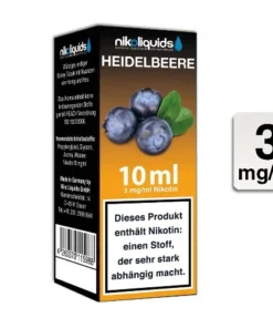Nikoliquids Heidelbeere 3 mg