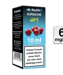 Nikoliquids Kirsche 6 mg
