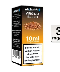 Nikoliquids Virginia Blend 3 mg