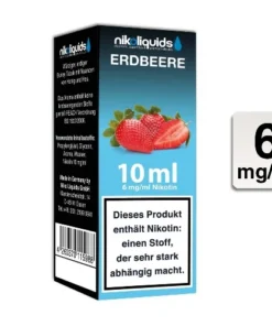 Nikoliquids Erdbeere 6 mg
