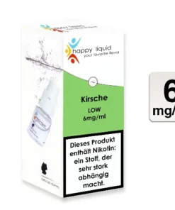 HAPPY LIQUID Kirsche 6 mg