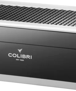 COLIBRI Humidor Rally schwarz/silber