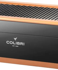 COLIBRI Humidor Rally schwarz/gold
