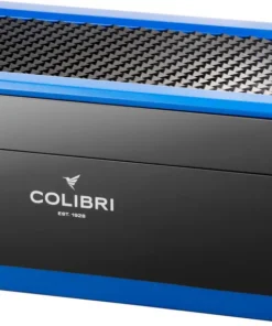 COLIBRI Humidor Rally schwarz/blau