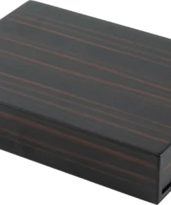 Zigarren-Set Ebony Finish mit Ascher und Cutter