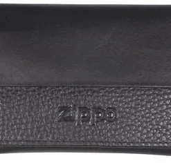 Zippo Drehertasche Nappaleder schwarz
