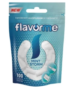 Flavorme Filter Mint Storm Tips 100 Filter pro Beutel