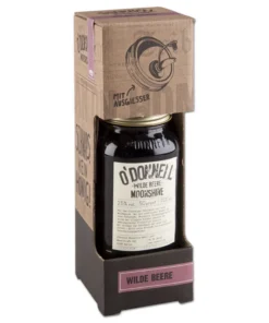 Likör O’DONNELL MOONSHINE Wilde Beere 25% Vol. mit Ausgießer