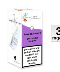 E-Liquid HAPPY LIQUIDS Passion Peach 10 ml