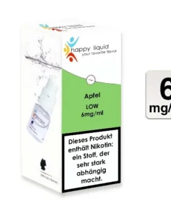 E-Liquid HAPPY LIQUIDS Apfel 10 ml