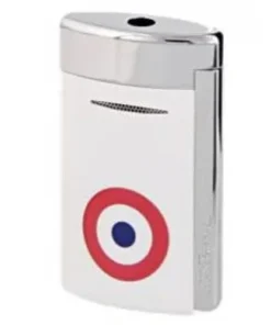 Feuerzeug Jet DUPONT Mini weiß mit Rosette