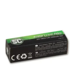 E-Akku SILVERCONCEPT 18650er 2000 mAh