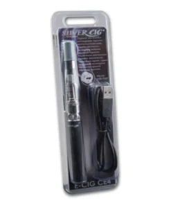 SILVERCIG im BLISTER schwarz 650 mAh Micro USB-Anschluss