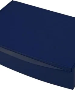 Humidor dunkelblau glänzend