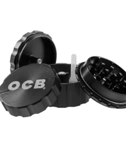 OCB Grinder Metall farblich sortiert 4-tlg Magnet Ø 50 mm