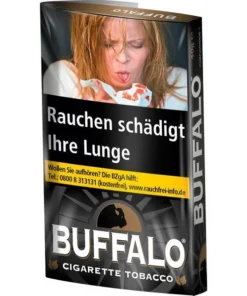 10x Pouches Buffalo Tabak BLACK