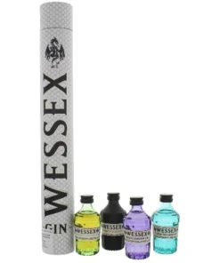 Gin WESSEX Miniatur Set 42,2 % Vol. 4 x 50 ml