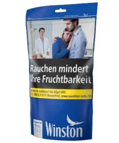 Winston Volumen Tobacco Blue Zip Bag-XL 29,95€