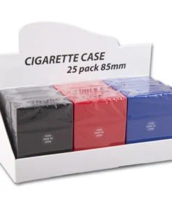 Zigarettenbox Kunststoff Big Box 3 Farben sortiert
