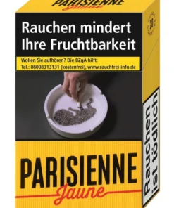 Parisienne Jaune Zigaretten