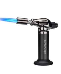 Feuerzeug Jet CHAMP High 2fach Jetflamme Creme Brulee Tatiki schwarz