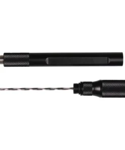 Drawpoker 80mm PASSATORE Alu schwarz mit 2 Rundcuttern 8 u 10 mm