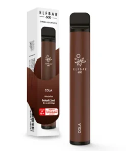 Elf Bar 600 – „Cola“ (Cola) – ohne Nikotin – 600 Züge