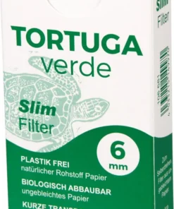 Tortuga verde Drehfilter Slim 6 mm