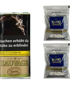 SAUVAGE 1 Pouch+ 240 Euro Shag Slim Filter 6mm