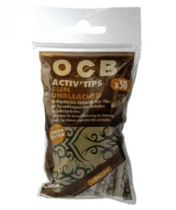 OCB ActivTips Slim Unbleached 7 mm Limited Edition