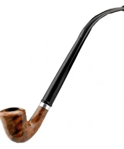 Lesepfeife CAPITELLO Bent braun 27 cm