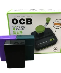 Zigaretten-Stopfer OCB Easy Slide (BIG) Table Injector + 3 Zigaretten Etui