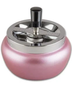 Schleuderascher Metall rose chrom Ø 13 cm